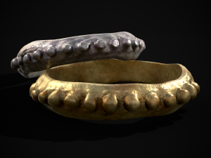 Beaded Roman Ring Modèle 3D