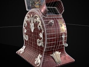 Vintage Peep Show Modello 3D