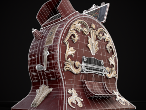 Vintage Peep Show Modello 3D