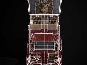 Vintage Peep Show Modello 3D