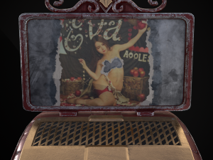 Vintage Peep Show Modello 3D