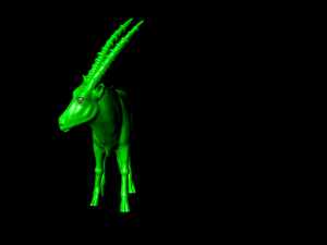 antilop antilope obj stl rhino 3d 3D Модель