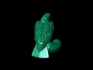 eagle obj stl 3D Model