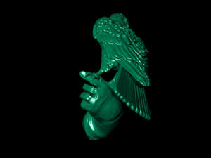 eagle obj stl 3D 모델