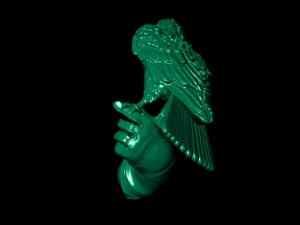 eagle obj stl 3D Model