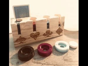 bottle cap crusher for poker 3D-printmodel