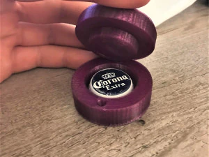 bottle cap crusher for poker 3D Print Model
