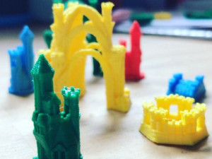 catan cities and knights Model Cetak 3D