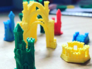 catan cities and knights 3D Print Model