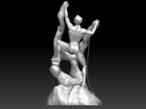 climber fantasy 3D 打印模型