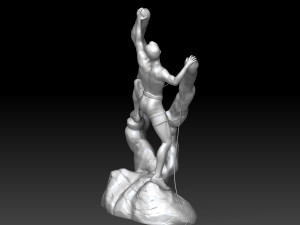 climber fantasy 3D 打印模型