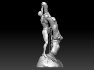 climber fantasy 3D 打印模型