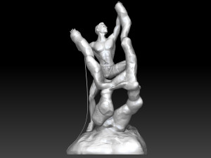 climber fantasy 3D 打印模型