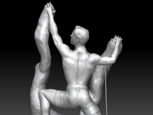 climber fantasy 3D 打印模型