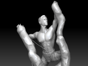 climber fantasy 3D 打印模型