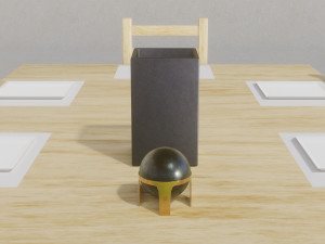 table with chairs 3D Model