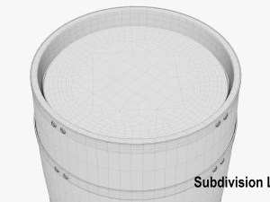 barrel 3D Model