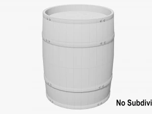 barrel 3D Model