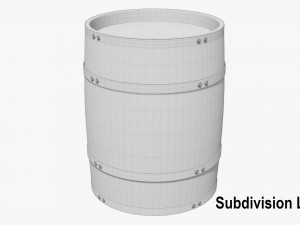 barrel Modello 3D