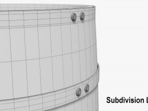 barrel 3D Model