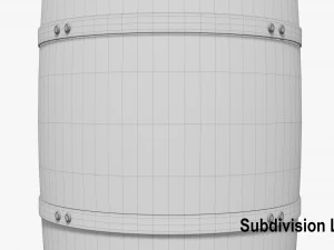 barrel 3D Model