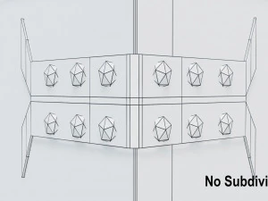 wooden chest 3D Model