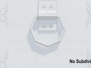 wooden chest 3D Model