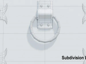 wooden chest 3D Model