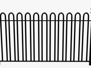metal fence 3D Model