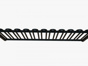 metal fence 3D Model