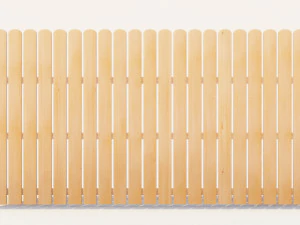 wooden fence 3D Model