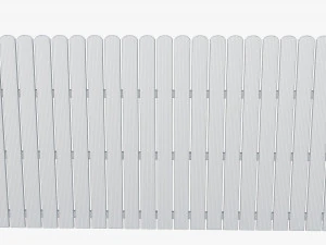 wooden fence 3D Model