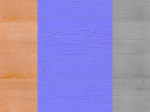 wooden fence 3D Model