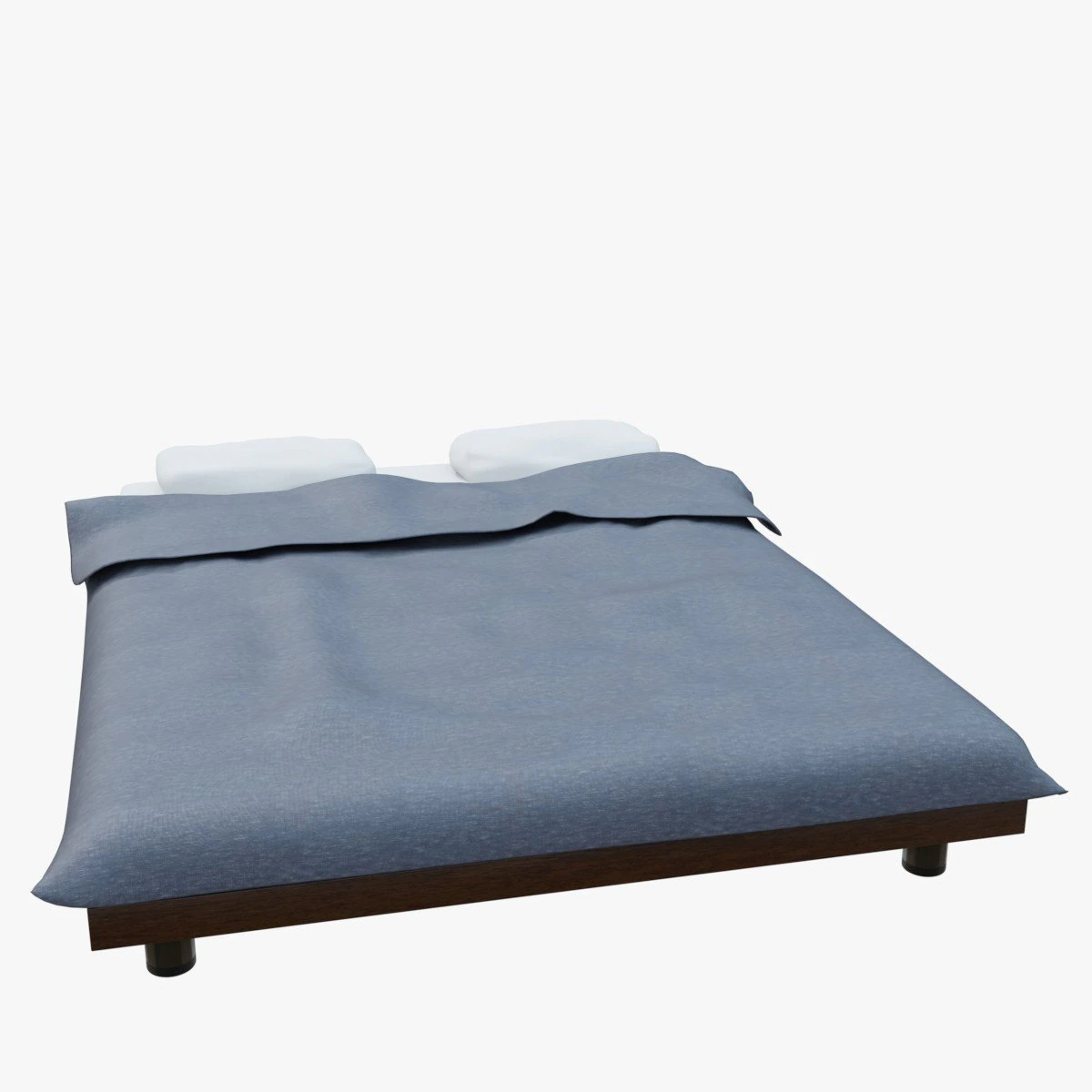 bed 3D Model .c4d .max .obj .3ds .fbx .stl .blend 