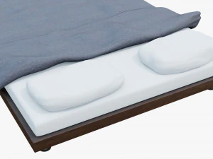 bed 3D Model