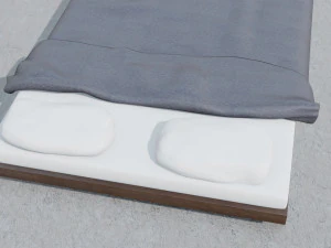 bed 3D Model