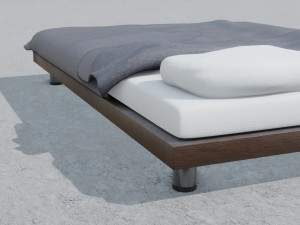 bed 3D 모델