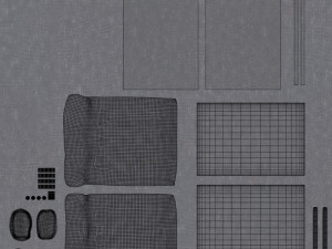 bed 3D 모델