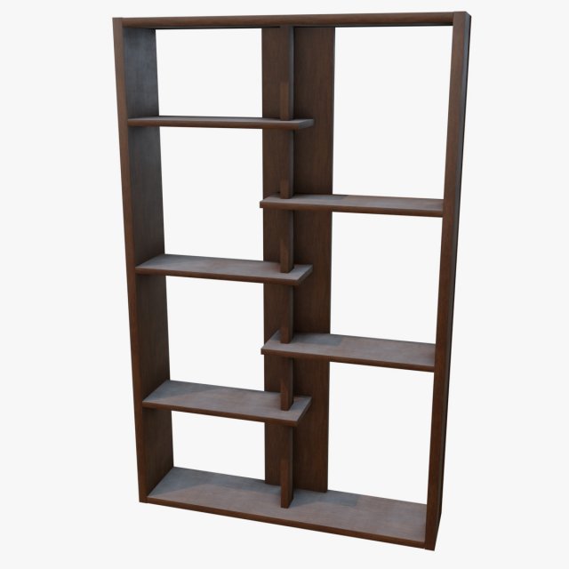 bookshelf 3D मॉडल .c4d .max .obj .3ds .fbx .stl .blend 