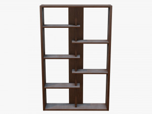bookshelf 3D मॉडल