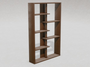 bookshelf 3D मॉडल