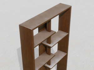 bookshelf 3D मॉडल