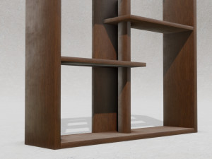 bookshelf 3D मॉडल