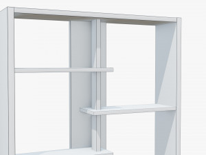 bookshelf 3D मॉडल