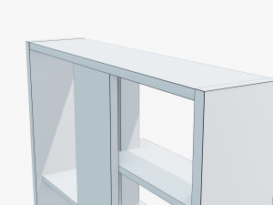 bookshelf 3D मॉडल