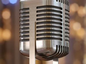 microphone Modello 3D