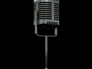 Mikrofon 3D Modell