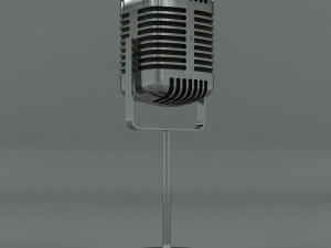 Mikrofon 3D Modell
