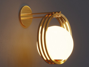 cini wall lamp 3Dモデル