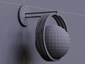 cini wall lamp 3Dモデル